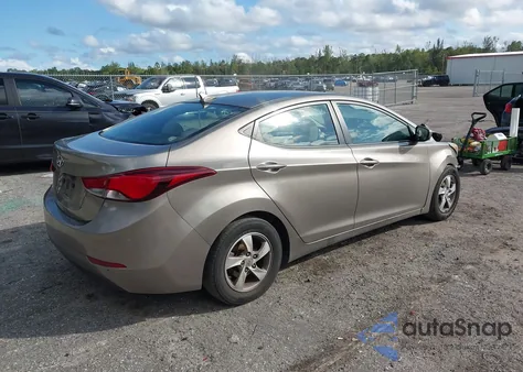 2015 Hyundai Elantra Se from USA, damaged, VIN 5NPDH4AEXFH555075